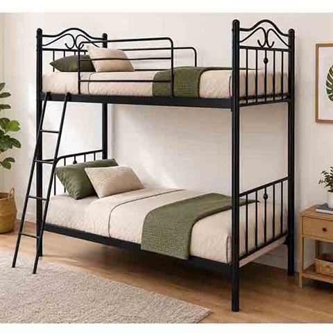 تخت دوطبقه مدل عروس D262 
